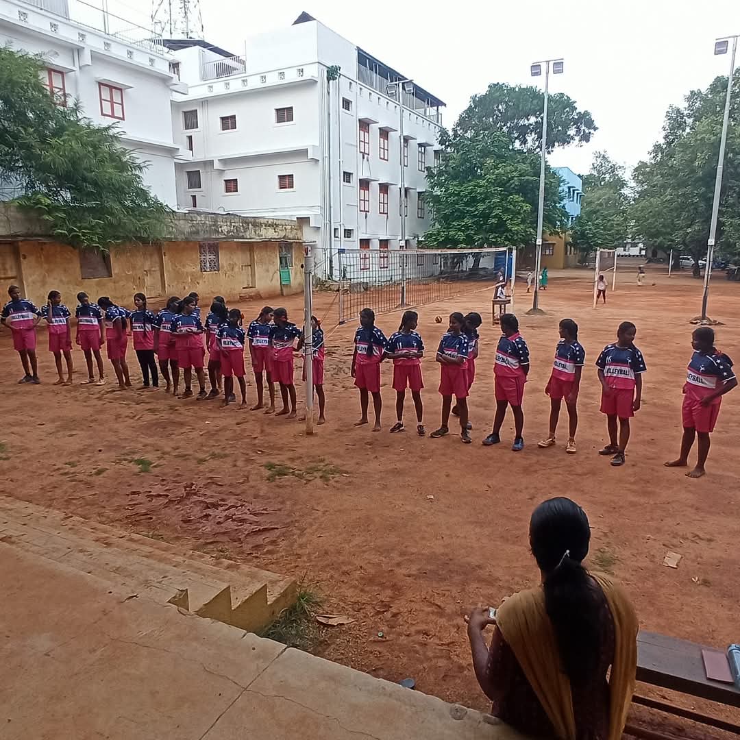 T-shirt Sponsored for Govt scl Proudly sponsoring T-shirts for a government school volleyball tournament. Encouraging youth participation in sports, fostering unity, and building confidence through healthy competition.